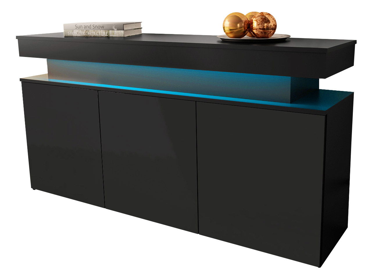 Μπουφές Glossa 160 με LED 2