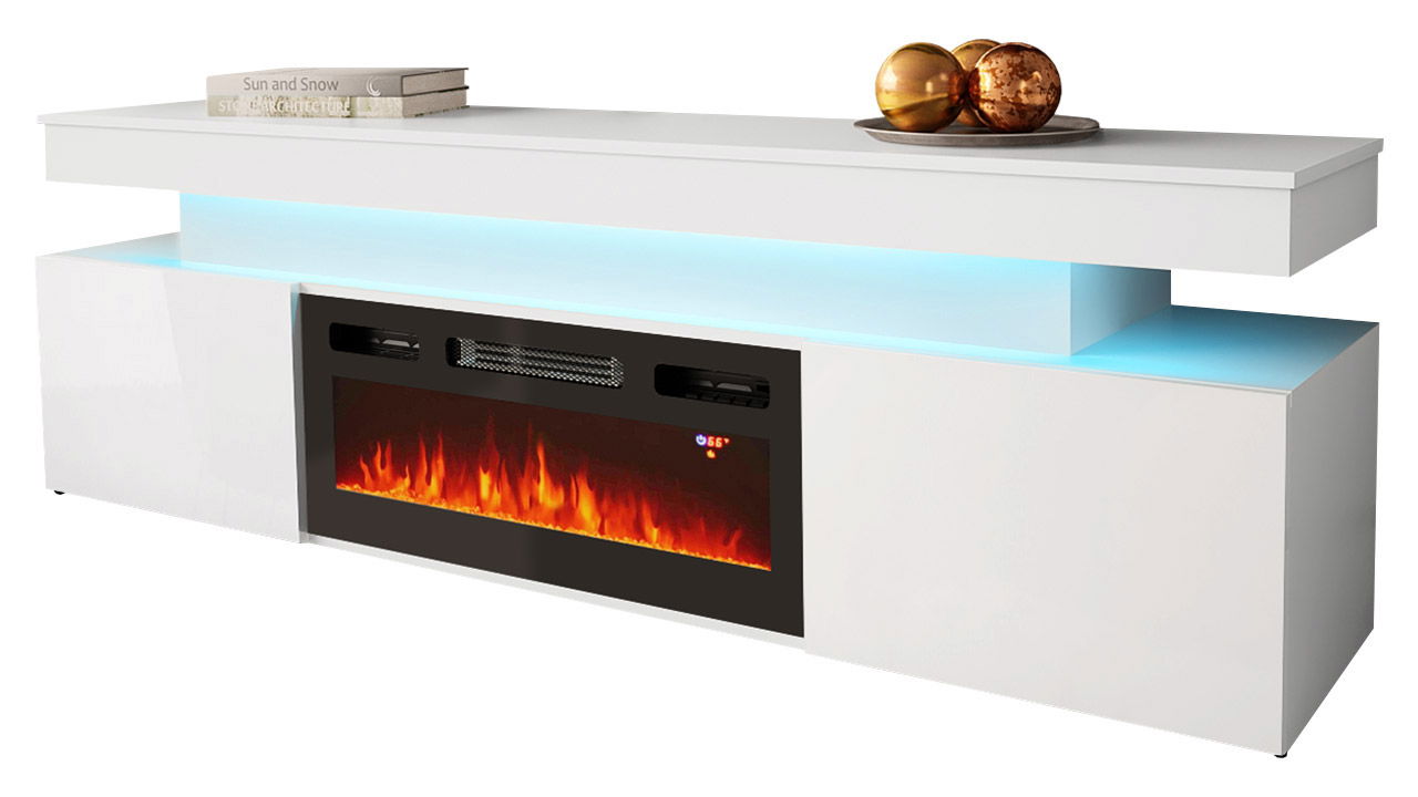 Έπιπλο τηλεόρασης Glossa 2D 190 plus-Leuko Gualistero 1