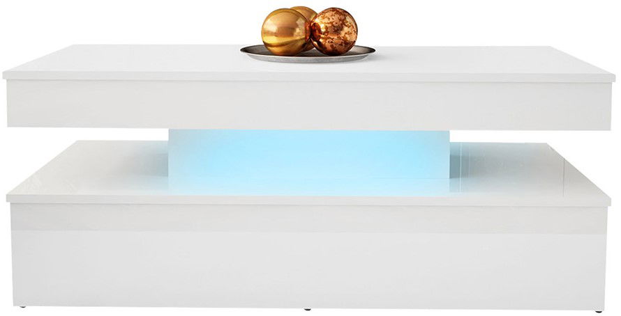 Τραπεζάκι σαλονιού Glossa 2D με LED-Leuko-Leuko gualistero 1