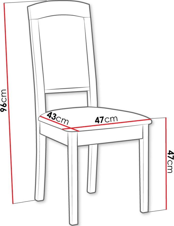 Καρέκλα Roma 14 3