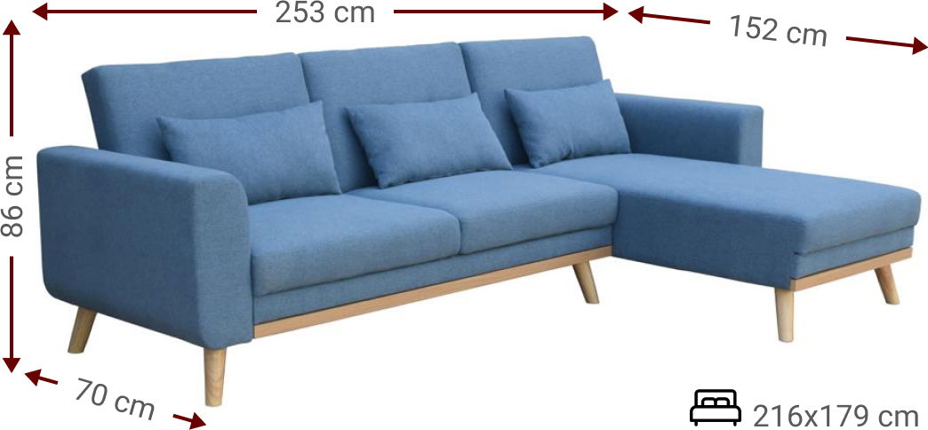 Γωνιακός καναπές Rover 5