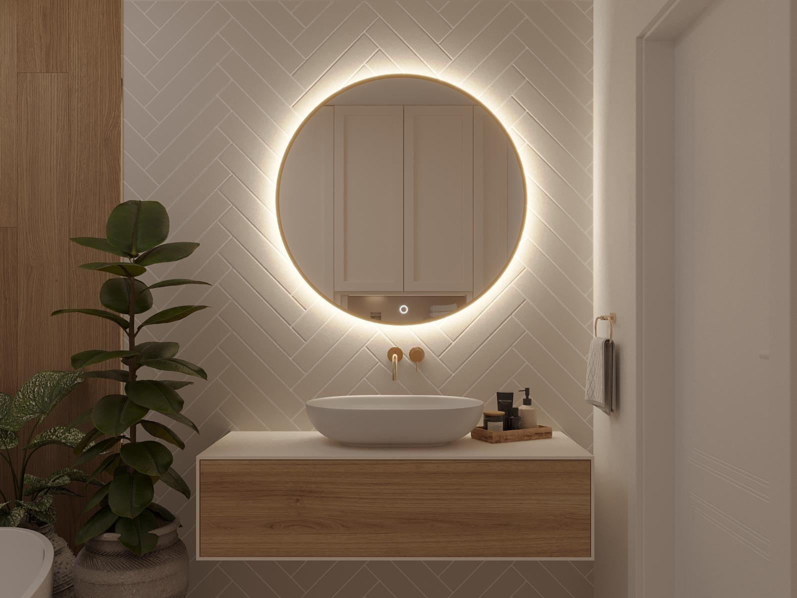 Καθρέφτης Bine A LED 4