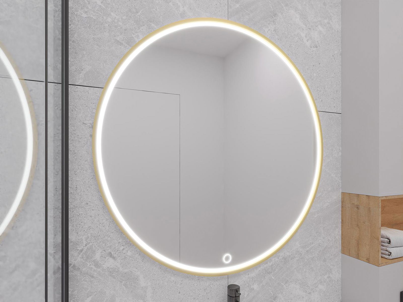 Καθρέφτης Bine L LED 3