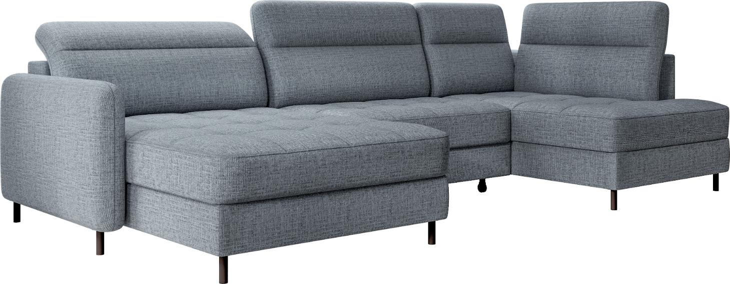 Γωνιακός καναπές Tobe-Gkri Skouro-Αριστερή 1