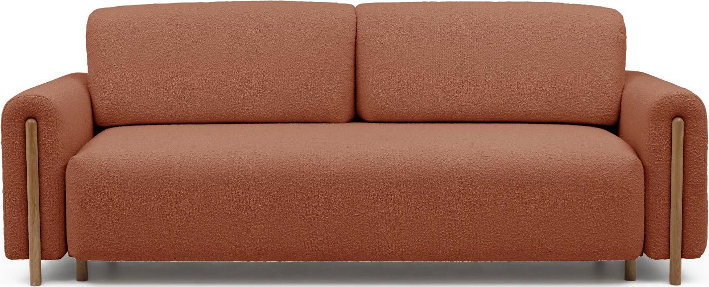 Καναπές - κρεβάτι Avocado τριθέσιος-Portokali - Fysiko 1