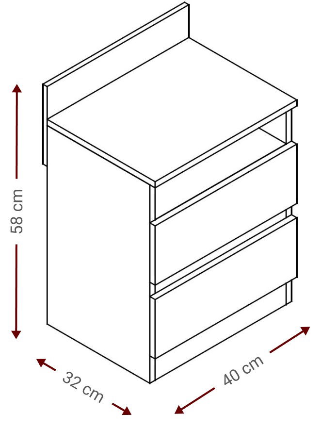 Κομοδίνο Juniper Plus 3