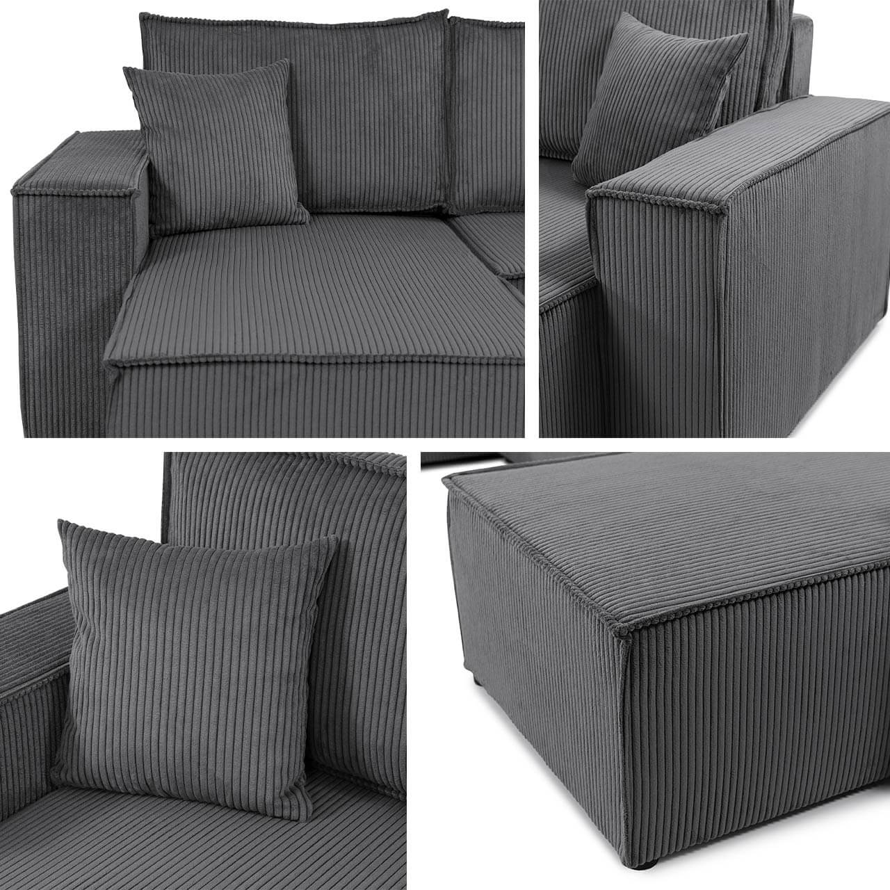 Γωνιακός καναπές Karla U 4