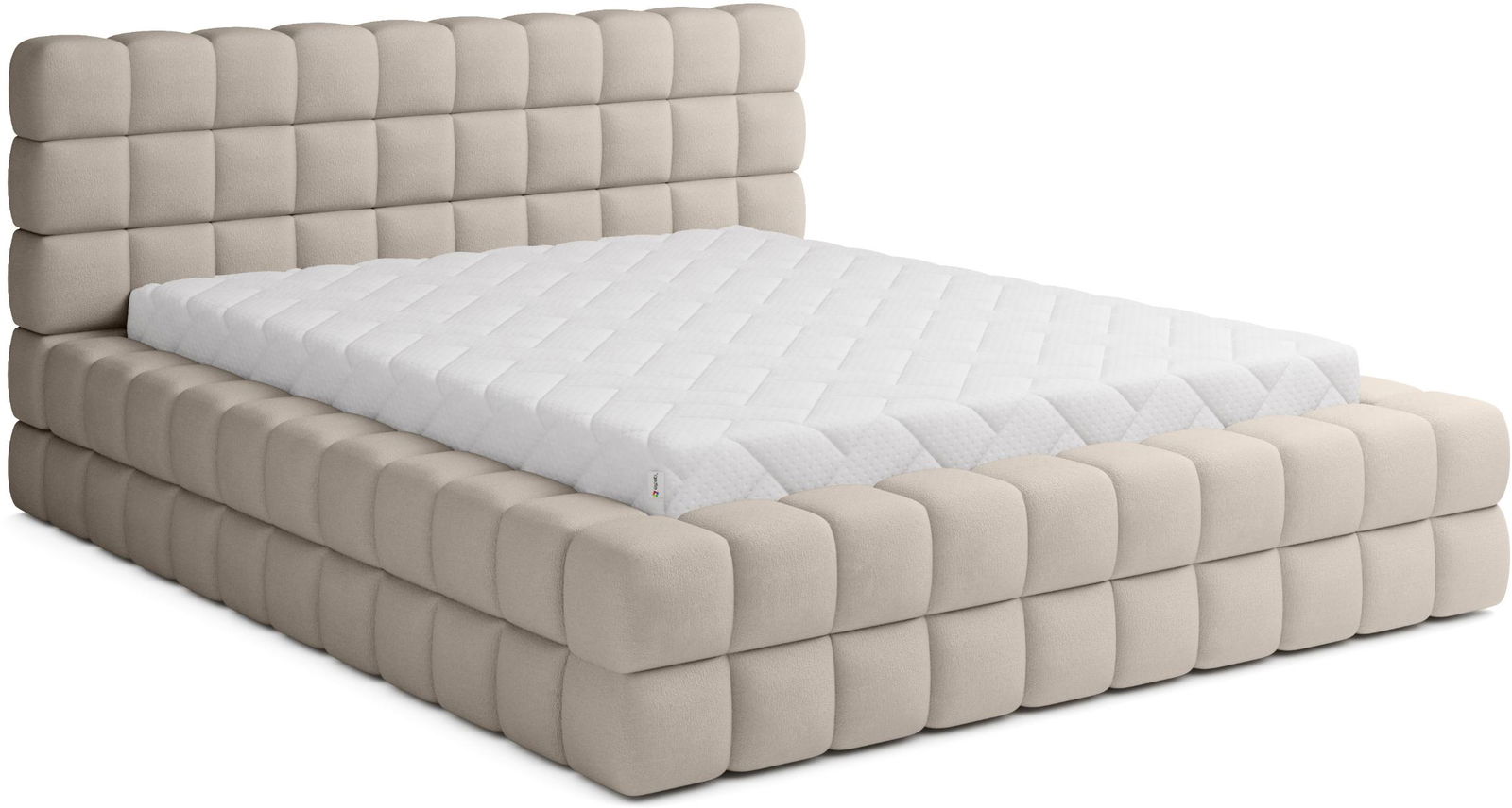 Επενδυμένο κρεβάτι Dagmar-Mpez-180 x 200 1