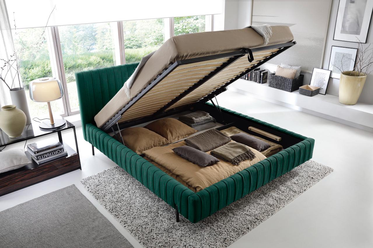 Επενδυμένο κρεβάτι Prallo 2