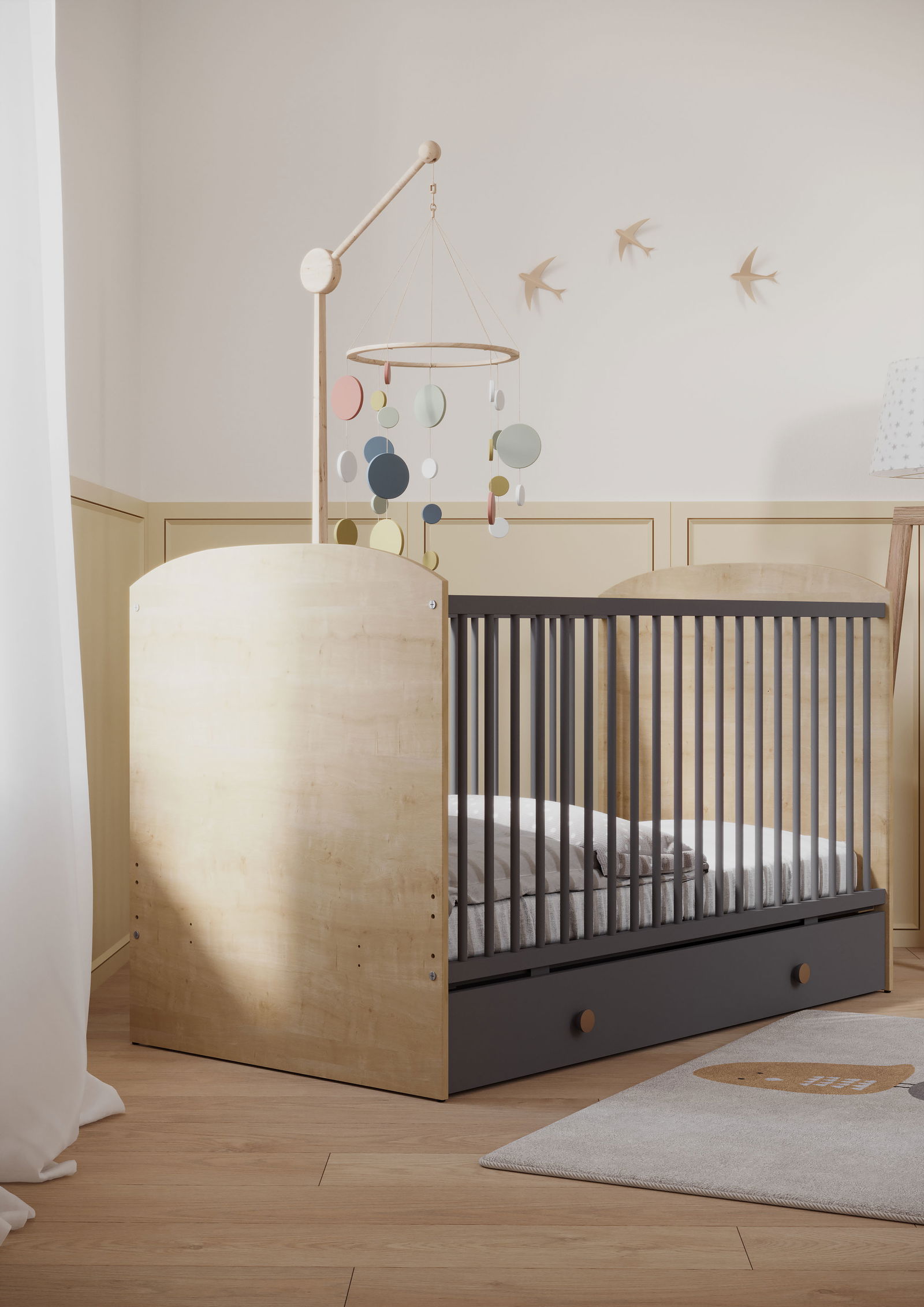 Βρεφικό κρεβάτι Angel 2