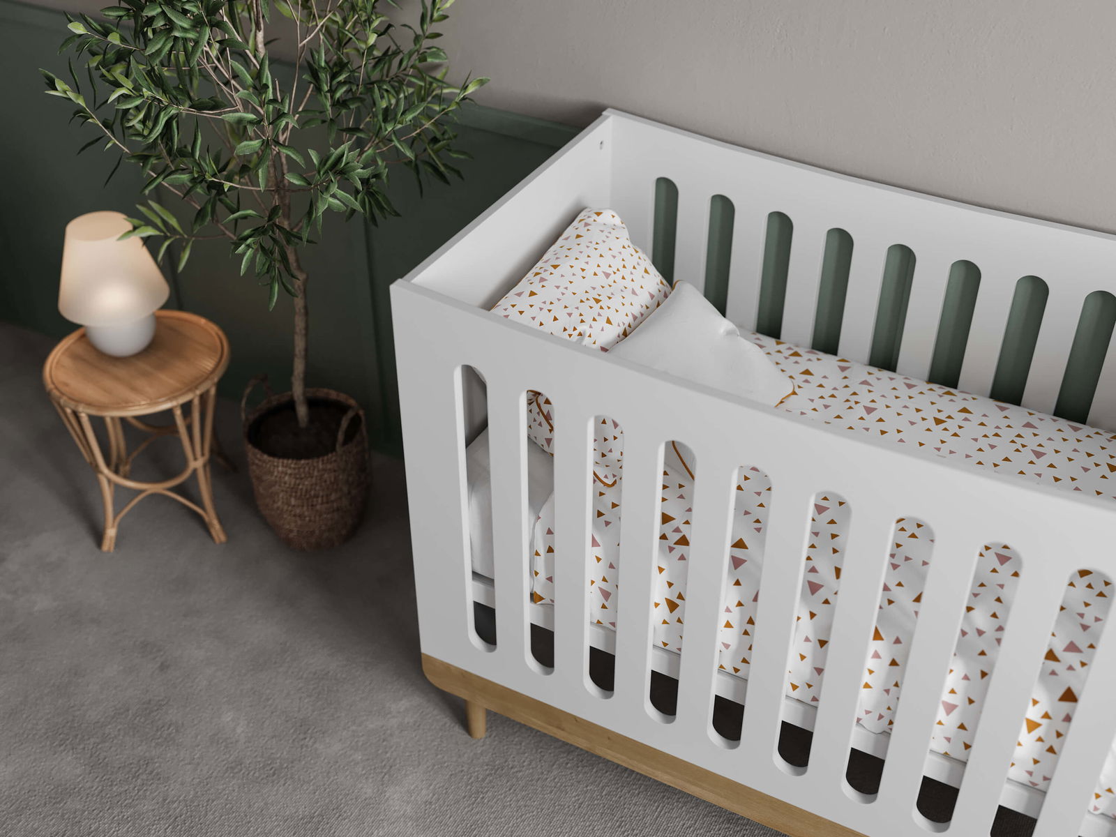 Βρεφικό κρεβάτι Scandi 5