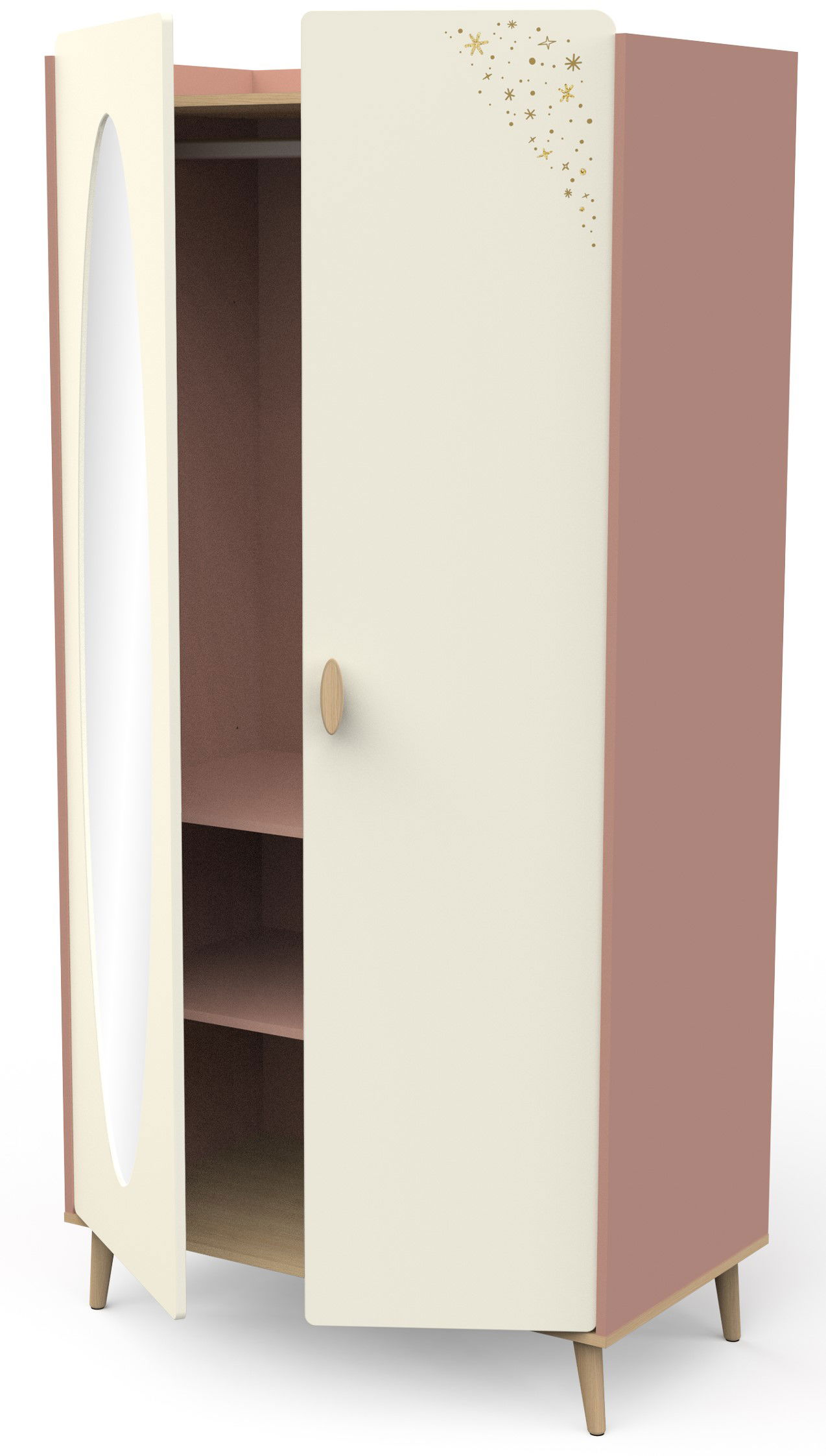 Ντουλάπα Souzy δίφυλλη 2