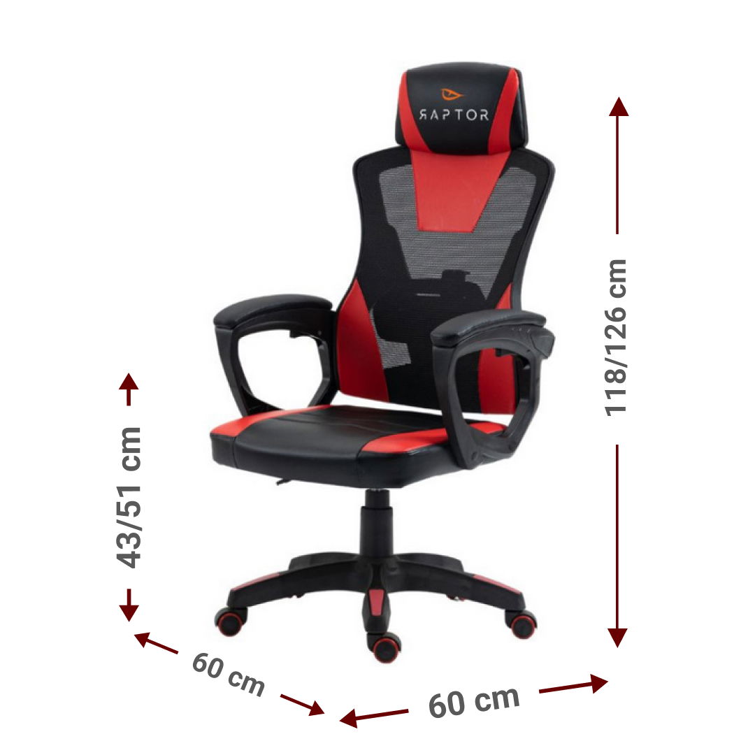 Καρέκλα Gaming Raptor Ace 5