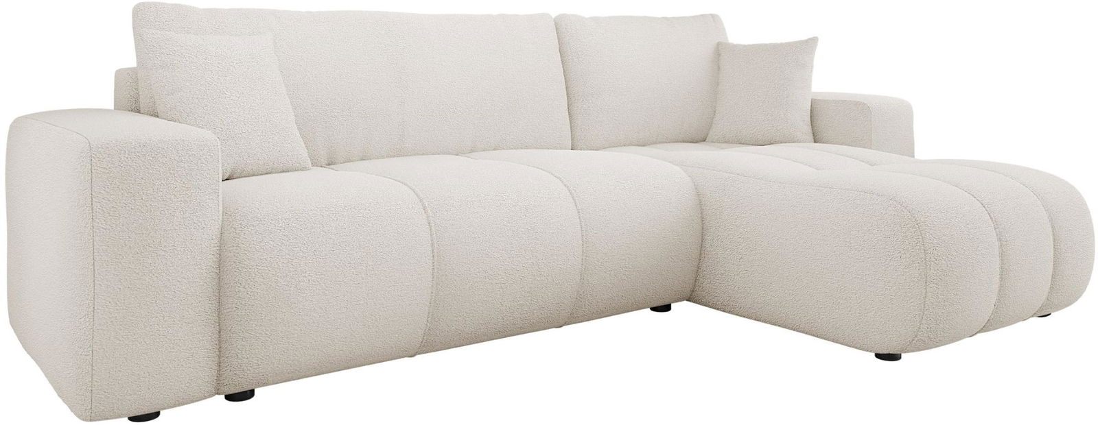 Γωνιακός καναπές Furyn-Krem 1