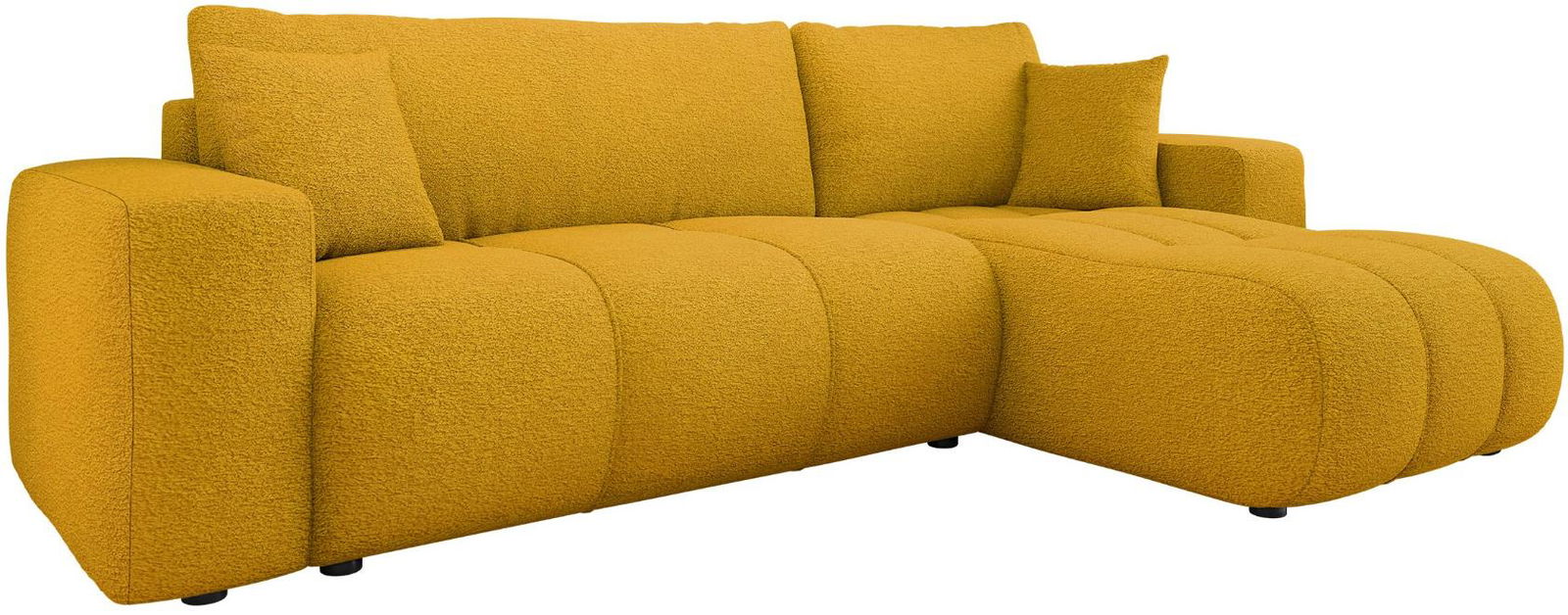 Γωνιακός καναπές Furyn-Moustardi 1