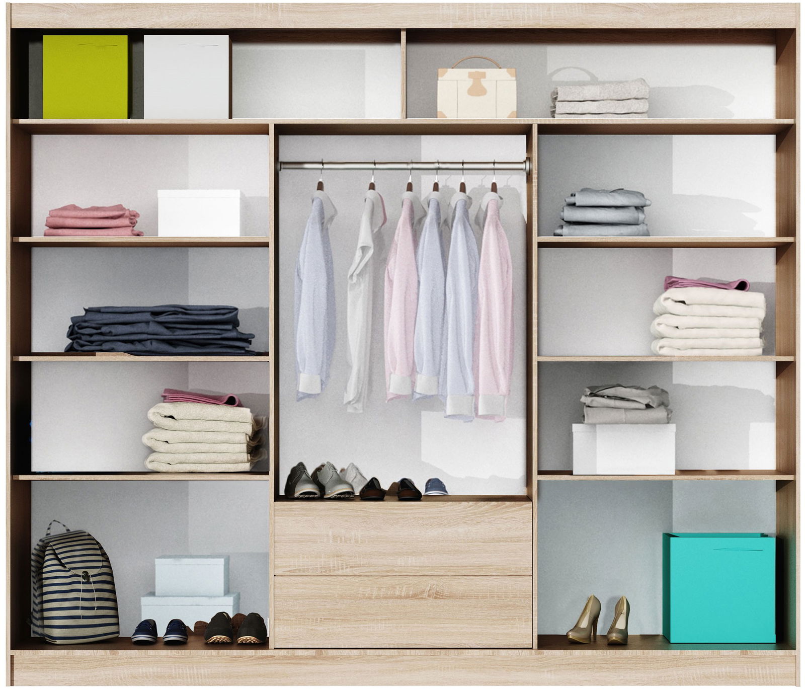 Ντουλάπα συρόμενη Lizbona II 3