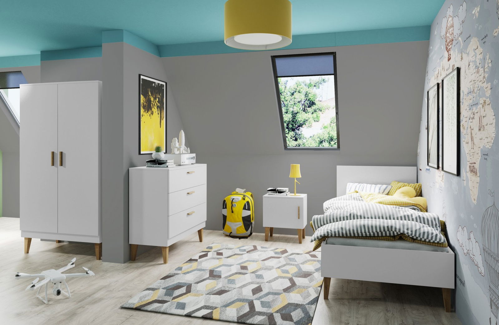 Κομοδίνο Kubi 4