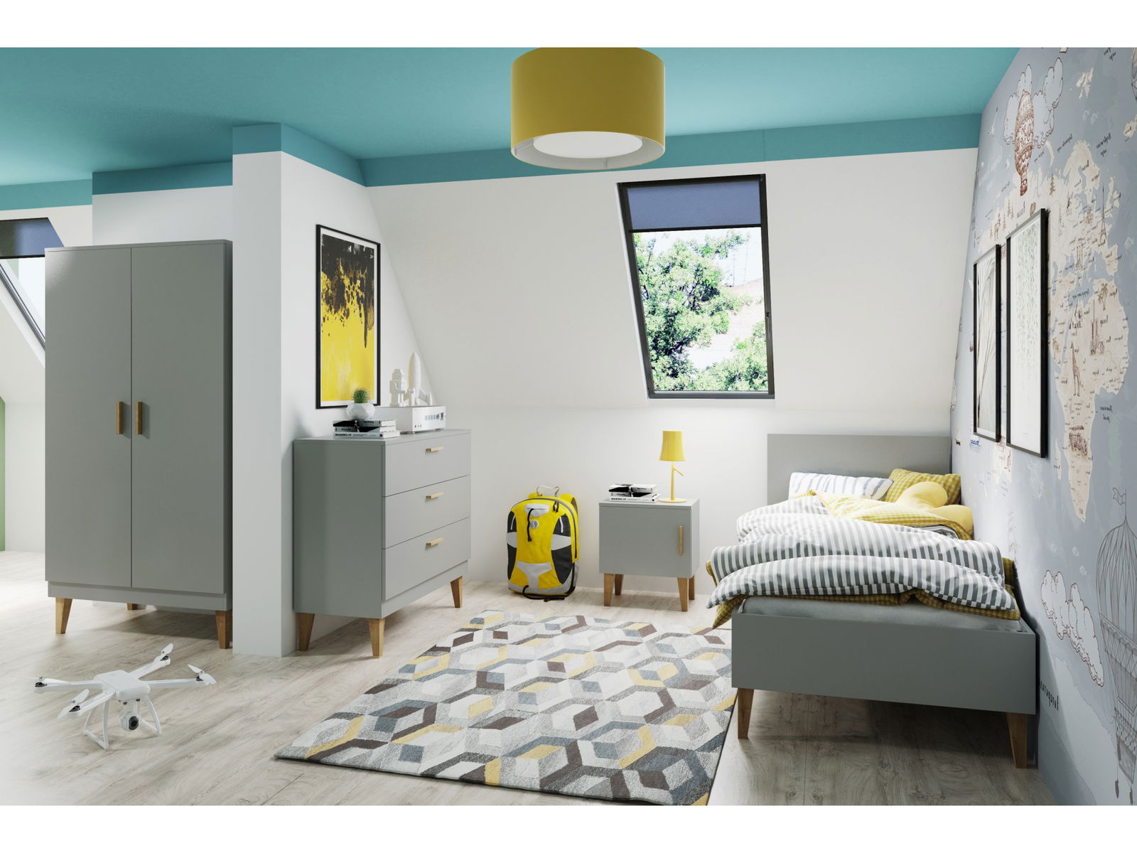 Παιδικό κρεβάτι Kubi 5