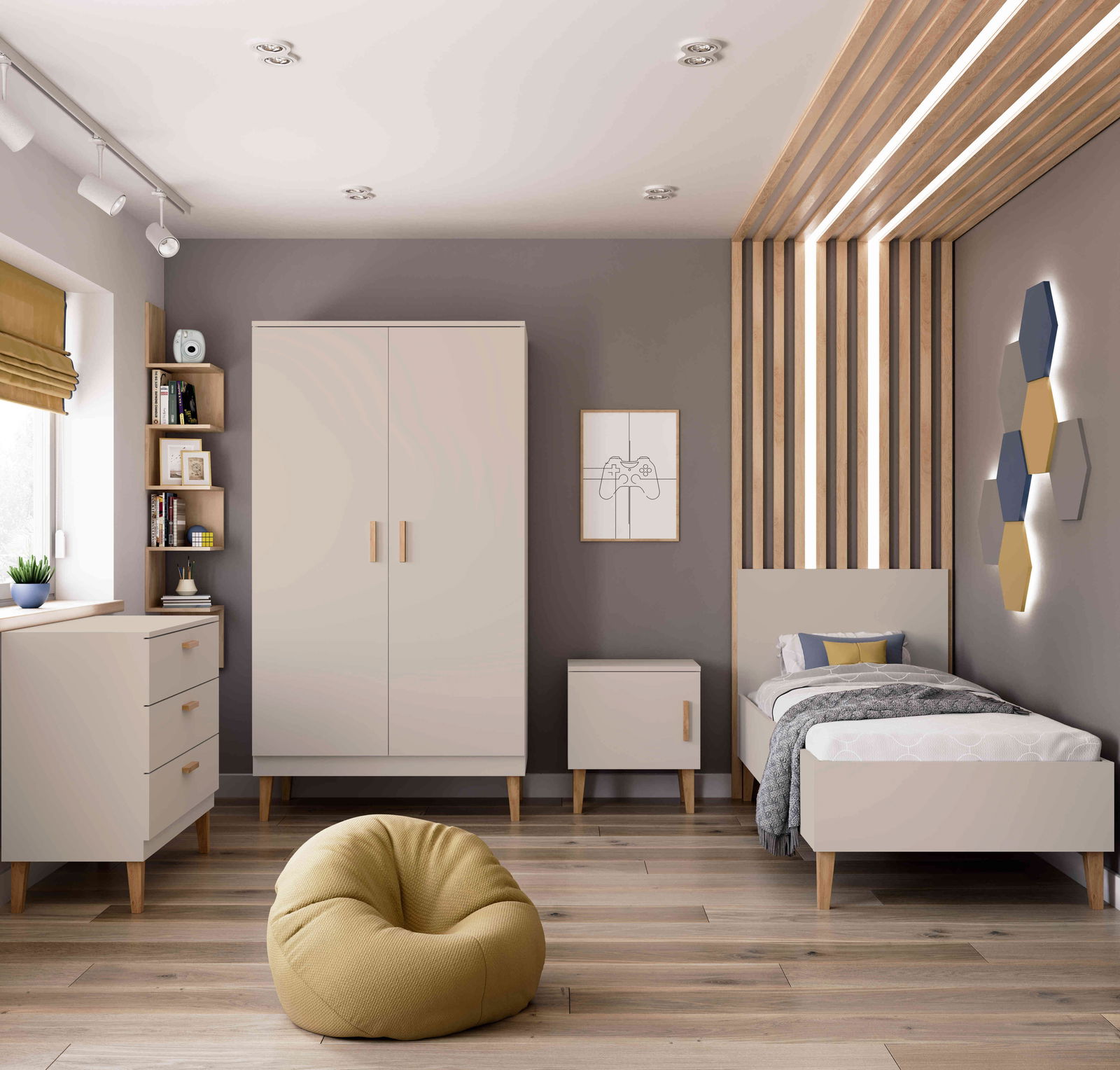 Σετ παιδικού δωματίου Kubi 2