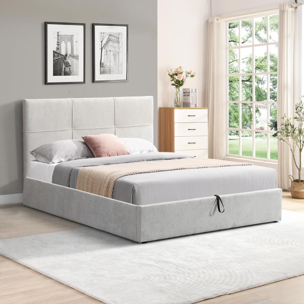 Επενδυμένο κρεβάτι Raziel 6