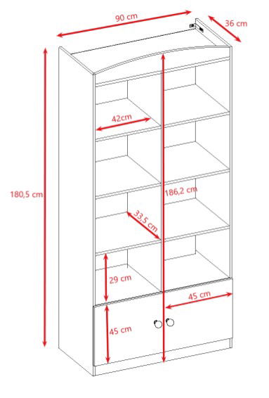 Βιβλιοθήκη Babydreams-Roz 3