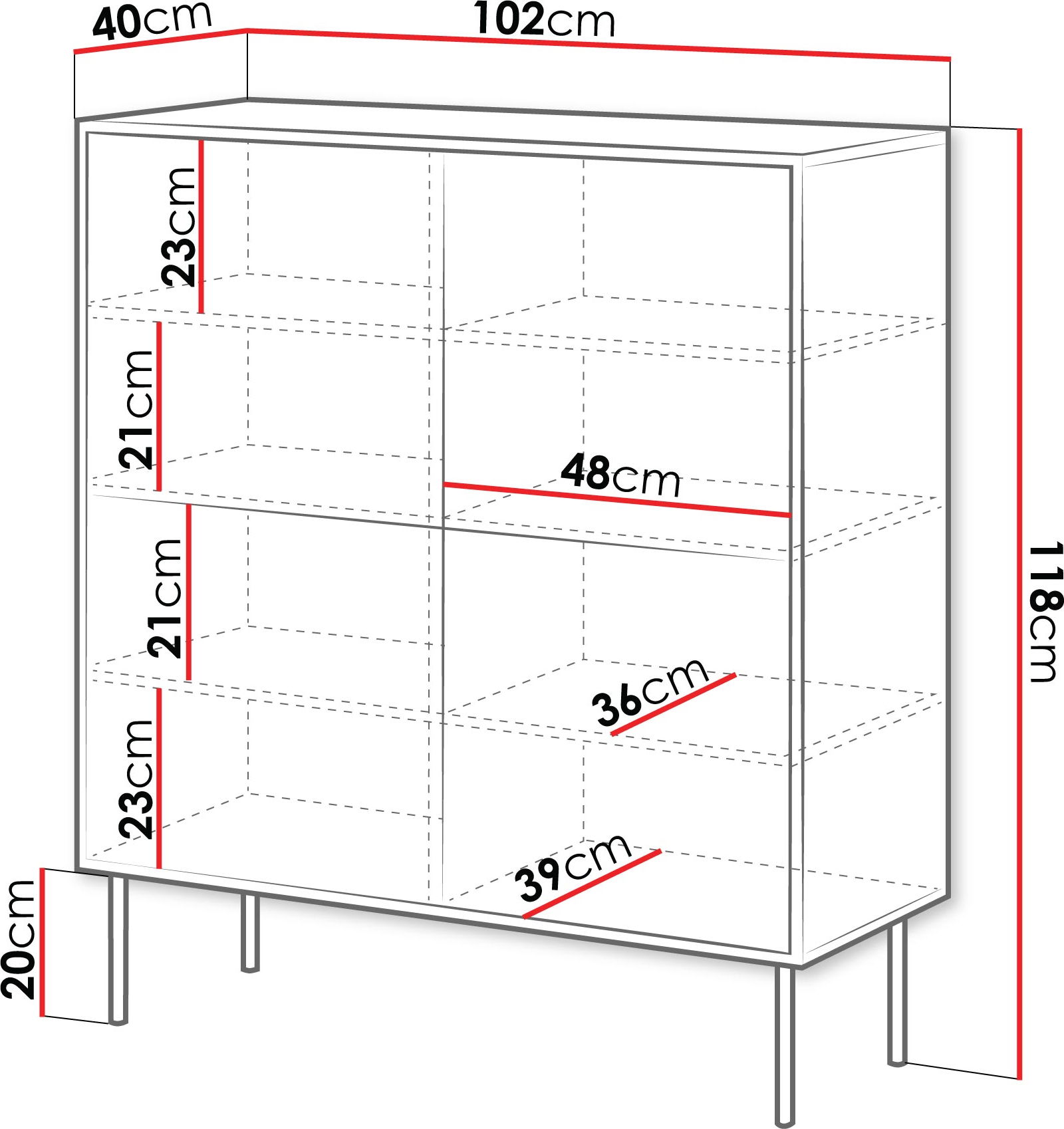 Μπουφές Cortina 6