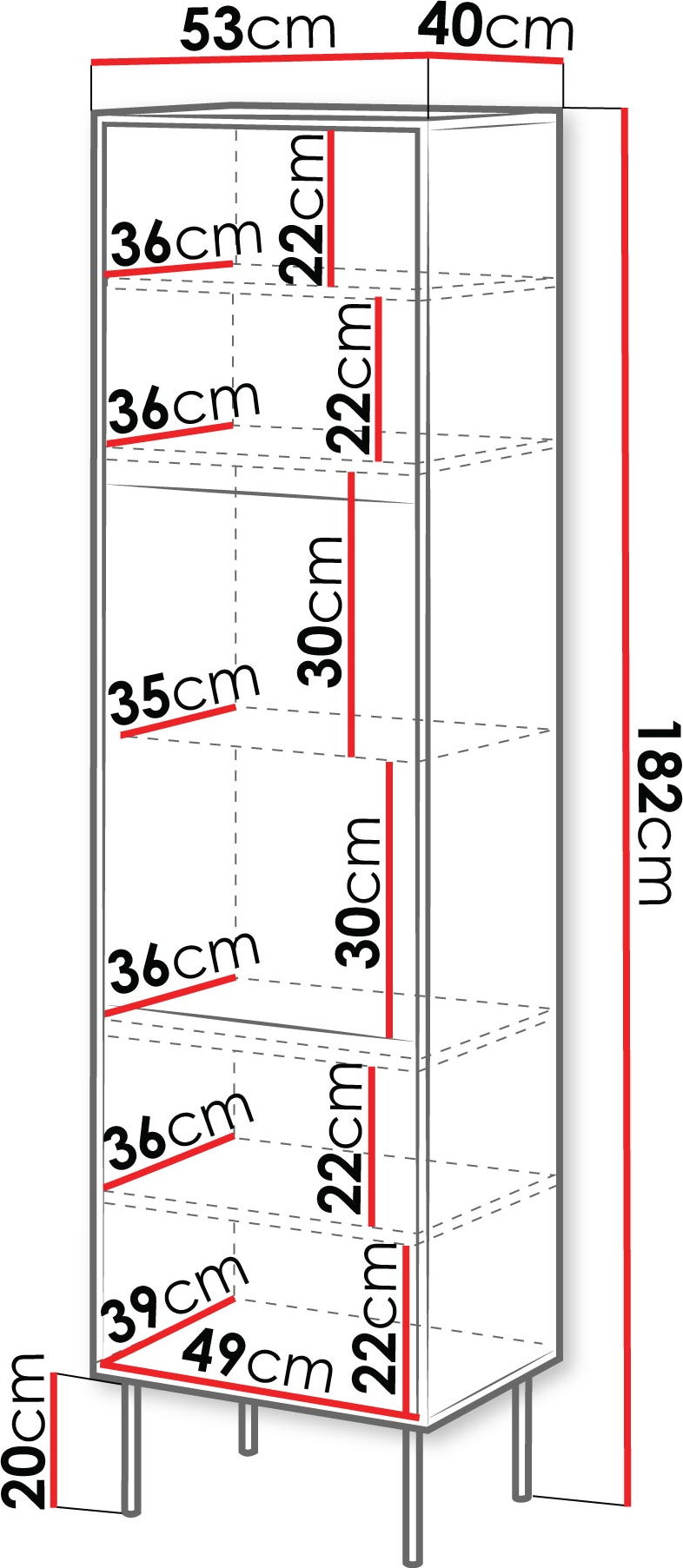 Βιτρίνα Cortina 6