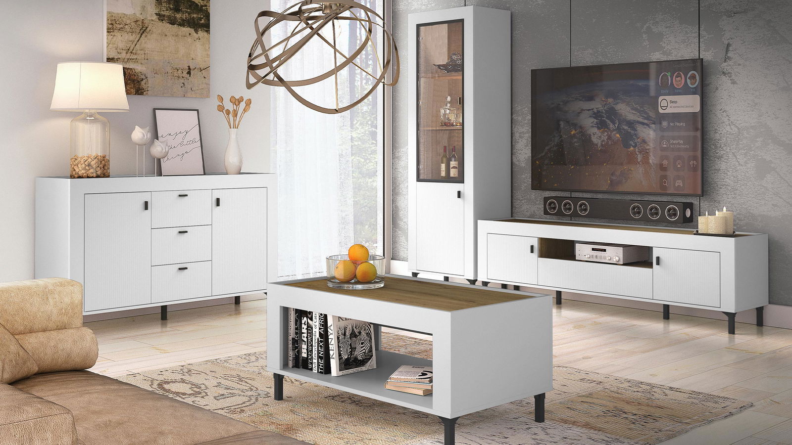 Μπουφές Mossa plus 2