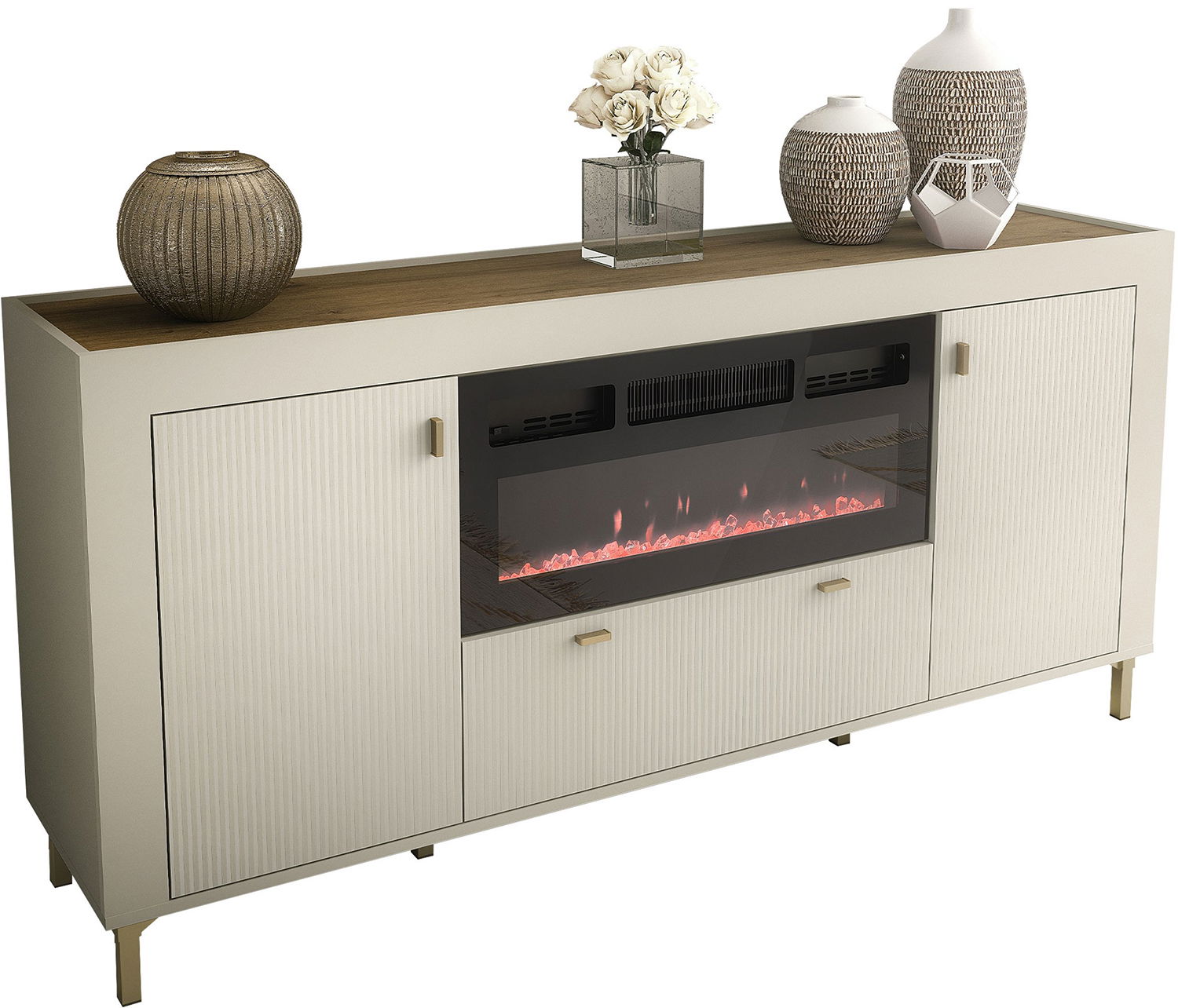 Μπουφές Mossa long plus 2