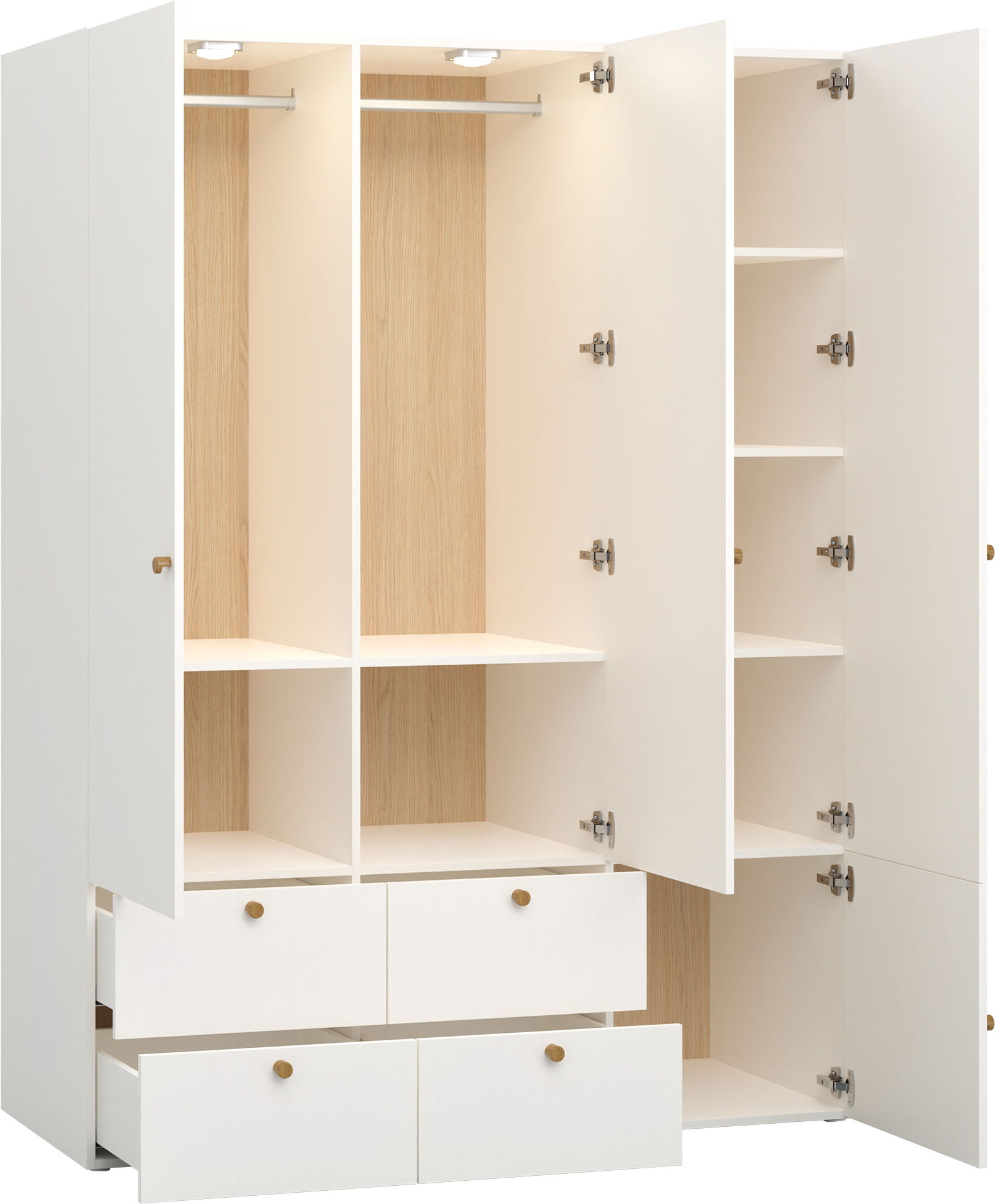 Ντουλάπα Reli Τρίφυλλη 4