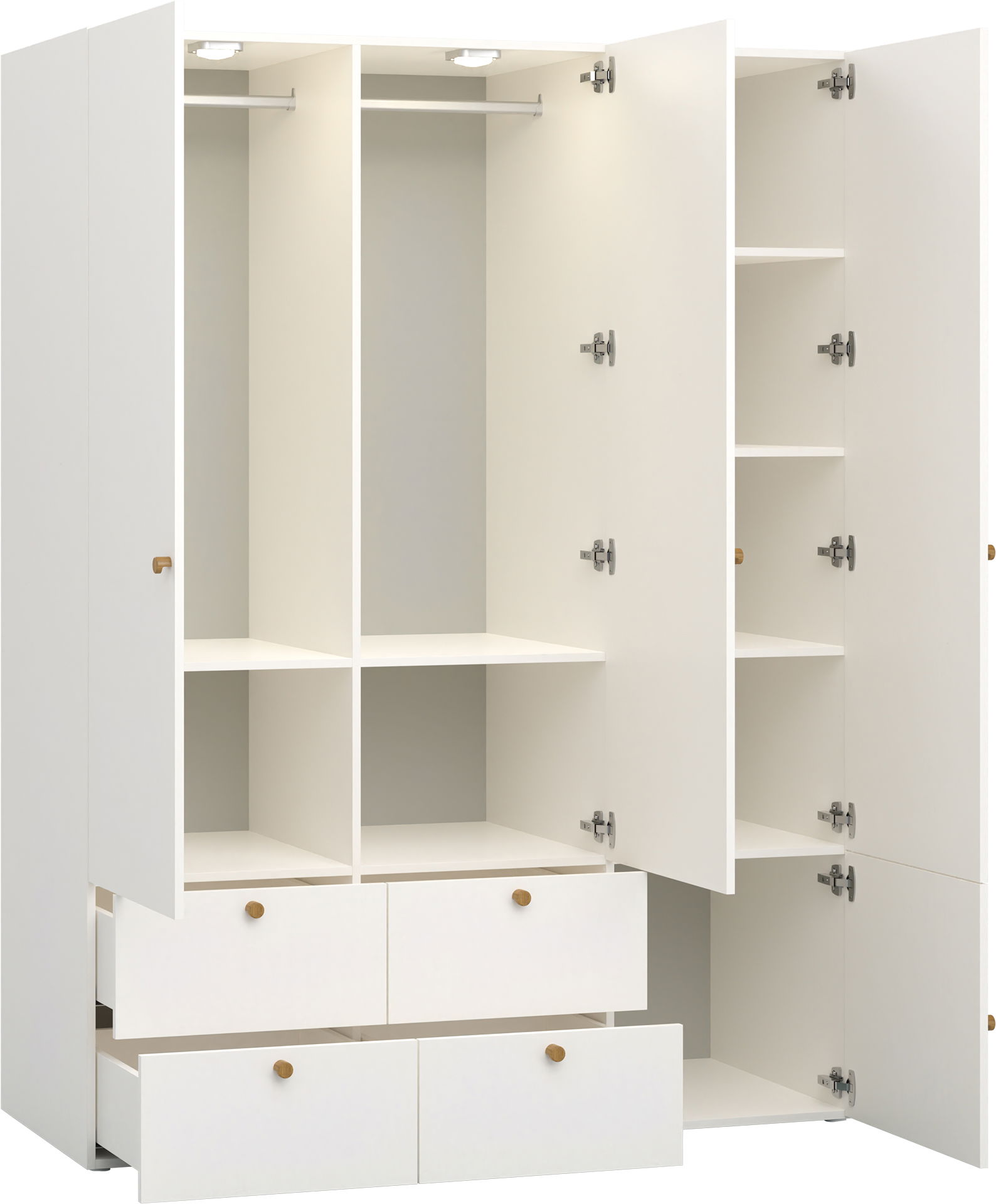 Ντουλάπα Reli Τρίφυλλη 6