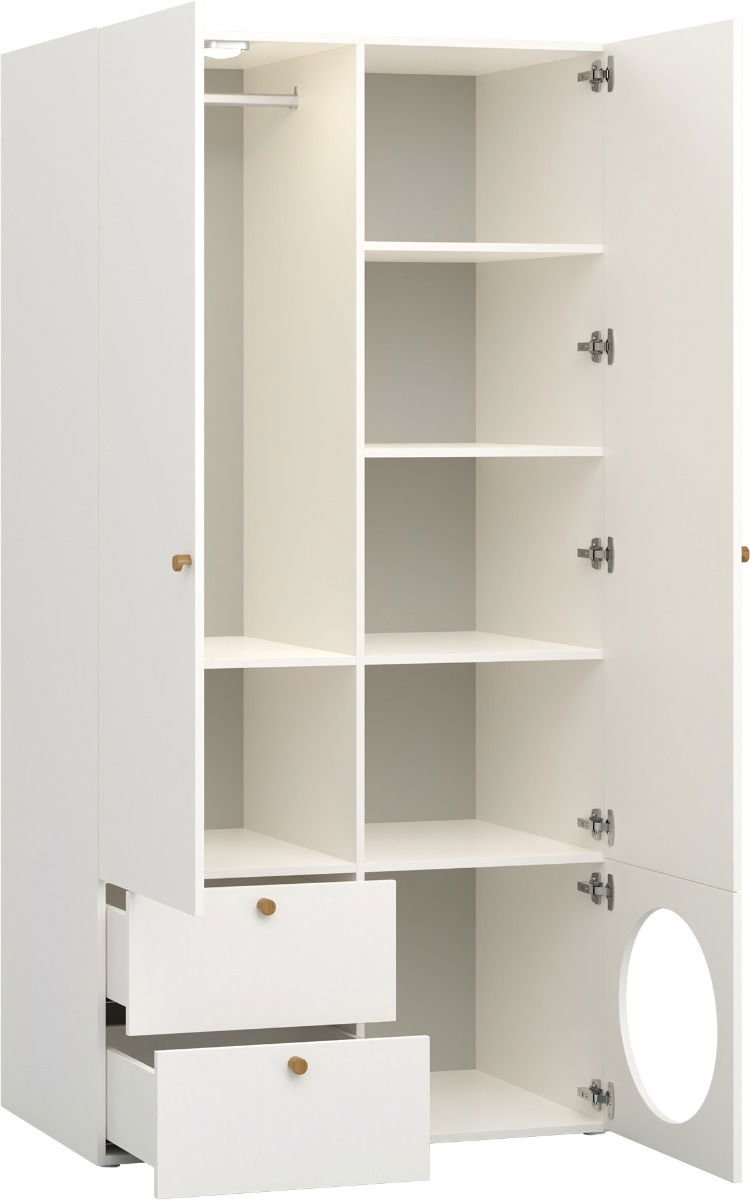 Ντουλάπα Reli Δίφυλλη 1H 1