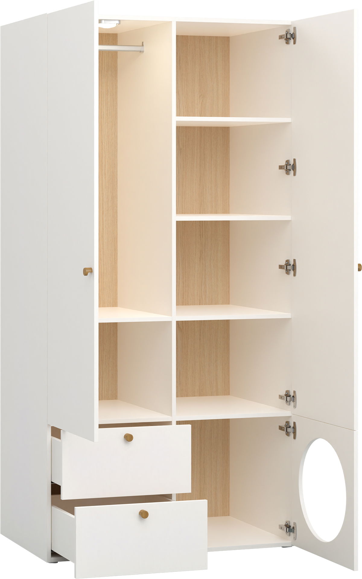 Ντουλάπα Reli Δίφυλλη 1H 4