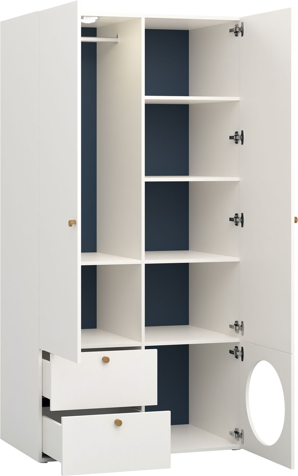 Ντουλάπα Reli Δίφυλλη 1H 5