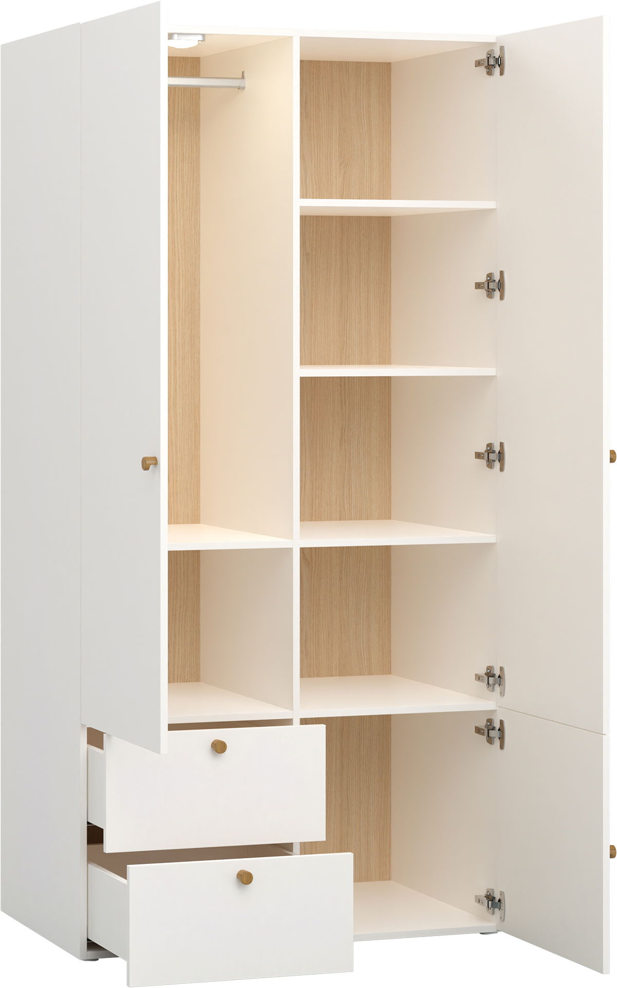 Ντουλάπα Reli Δίφυλλη 4