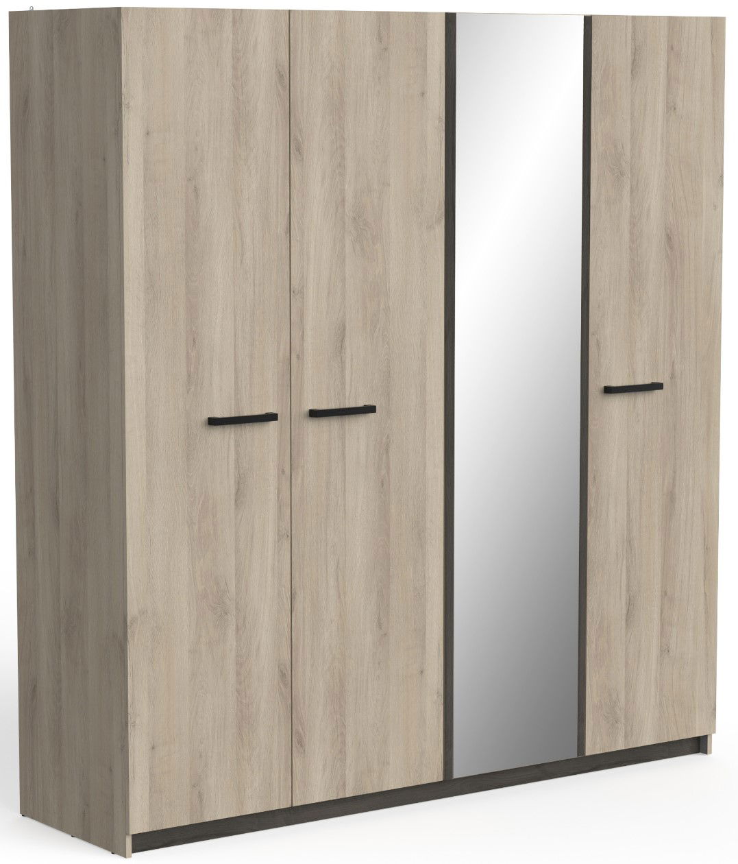 Ντουλάπα Winston τετράφυλλη -Fusiko 1