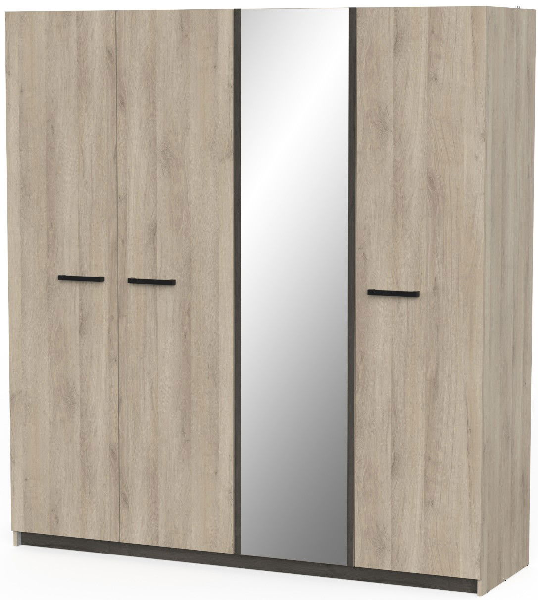 Ντουλάπα Winston τετράφυλλη 3