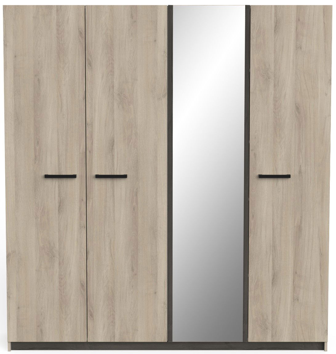 Ντουλάπα Winston τετράφυλλη 5