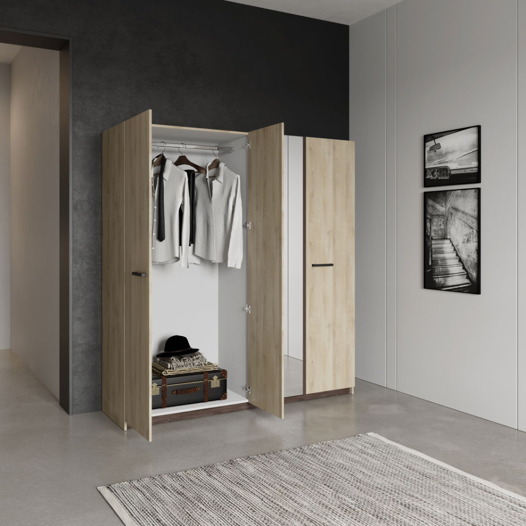 Ντουλάπα Winston τετράφυλλη 6