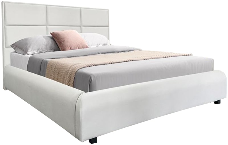 Επενδυμένο κρεβάτι Karen 2