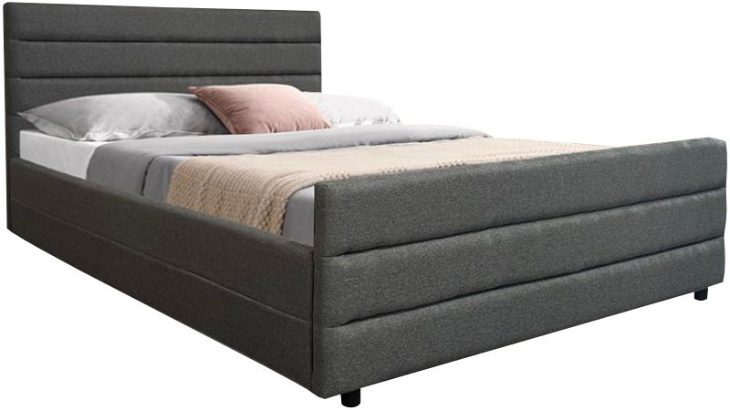 Επενδυμένο κρεβάτι Helen 1