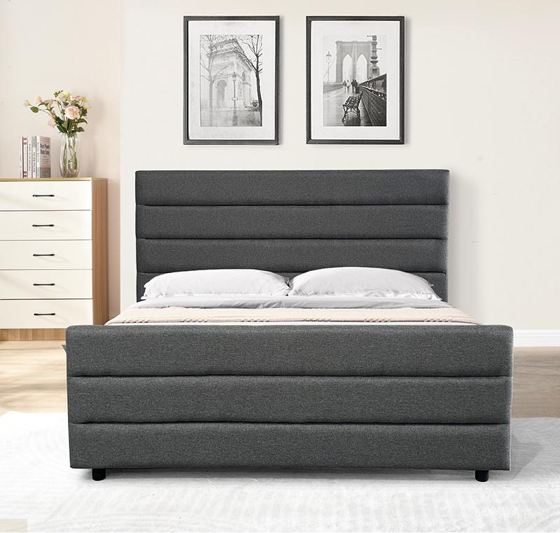 Επενδυμένο κρεβάτι Helen 5