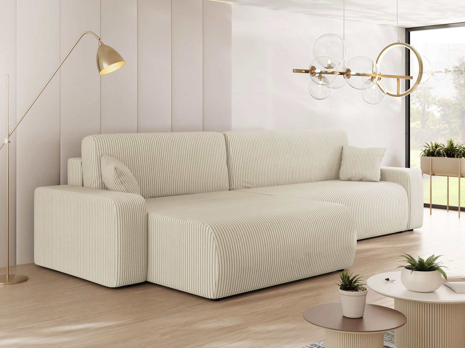 Γωνιακός καναπές Piano 4