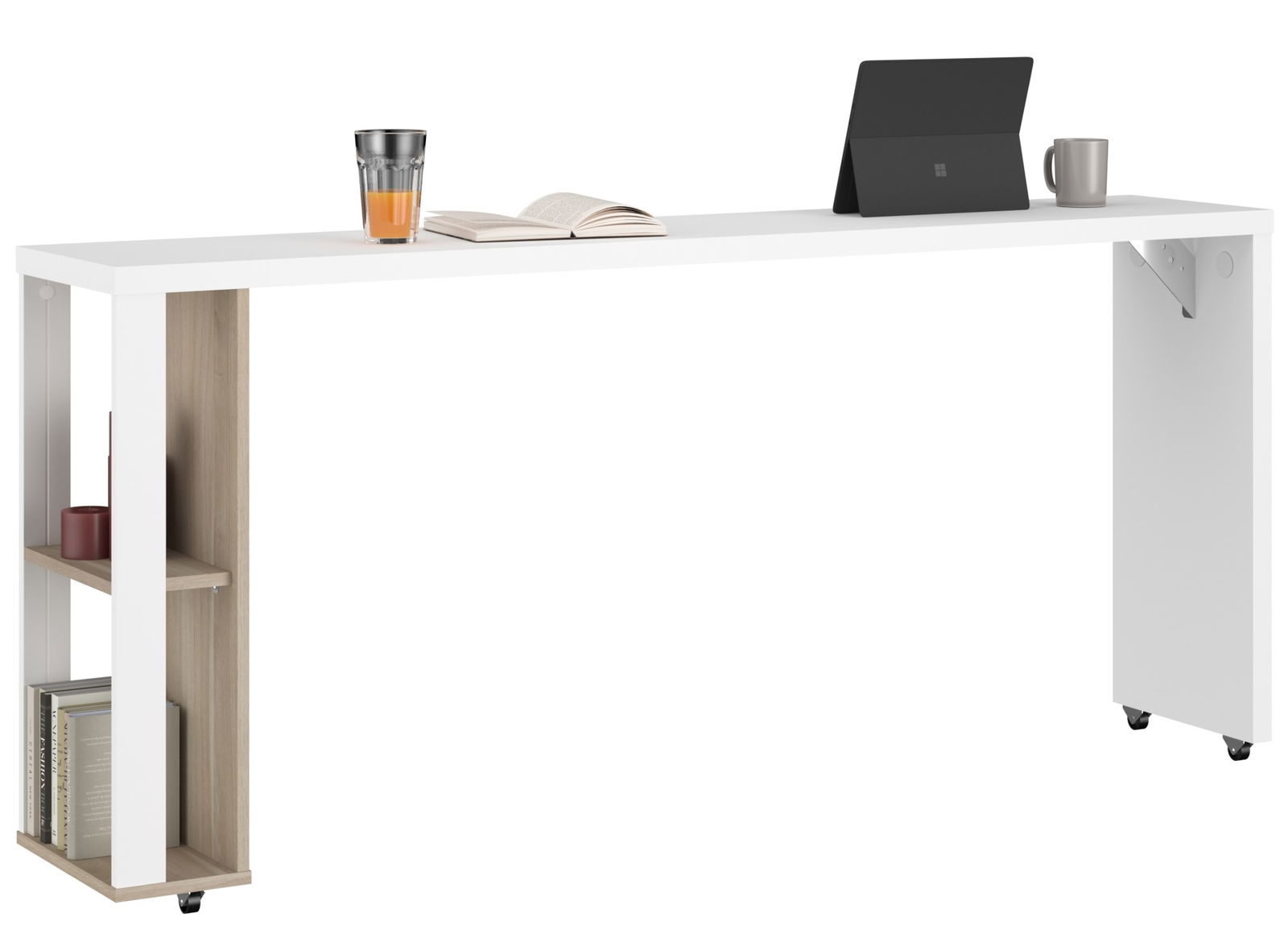 Τροχήλατη κονσόλα κρεβατιού Randers 1