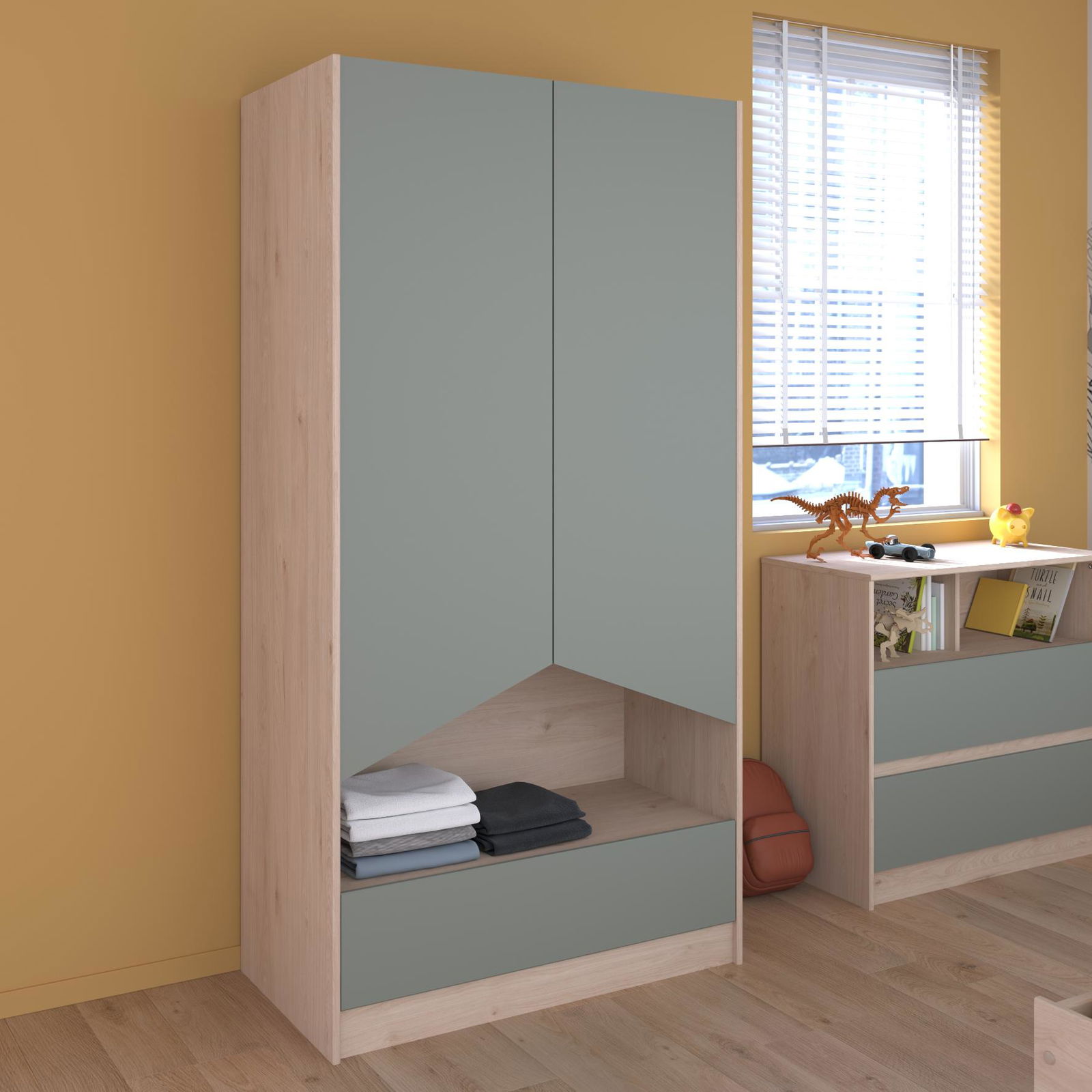 Ντουλάπα Shield δίφυλλη 2