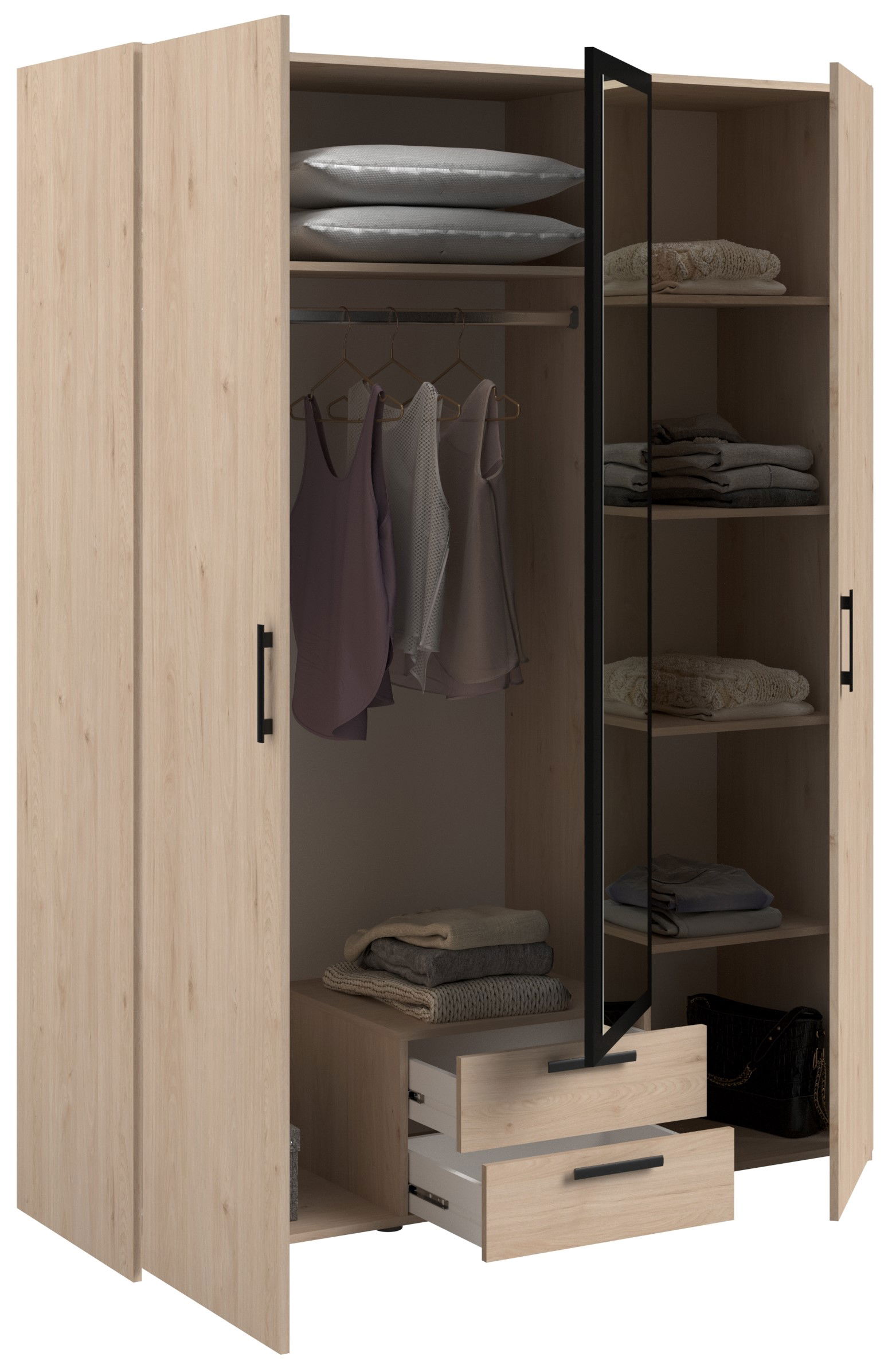 Ντουλάπα Daily τρίφυλλη 6