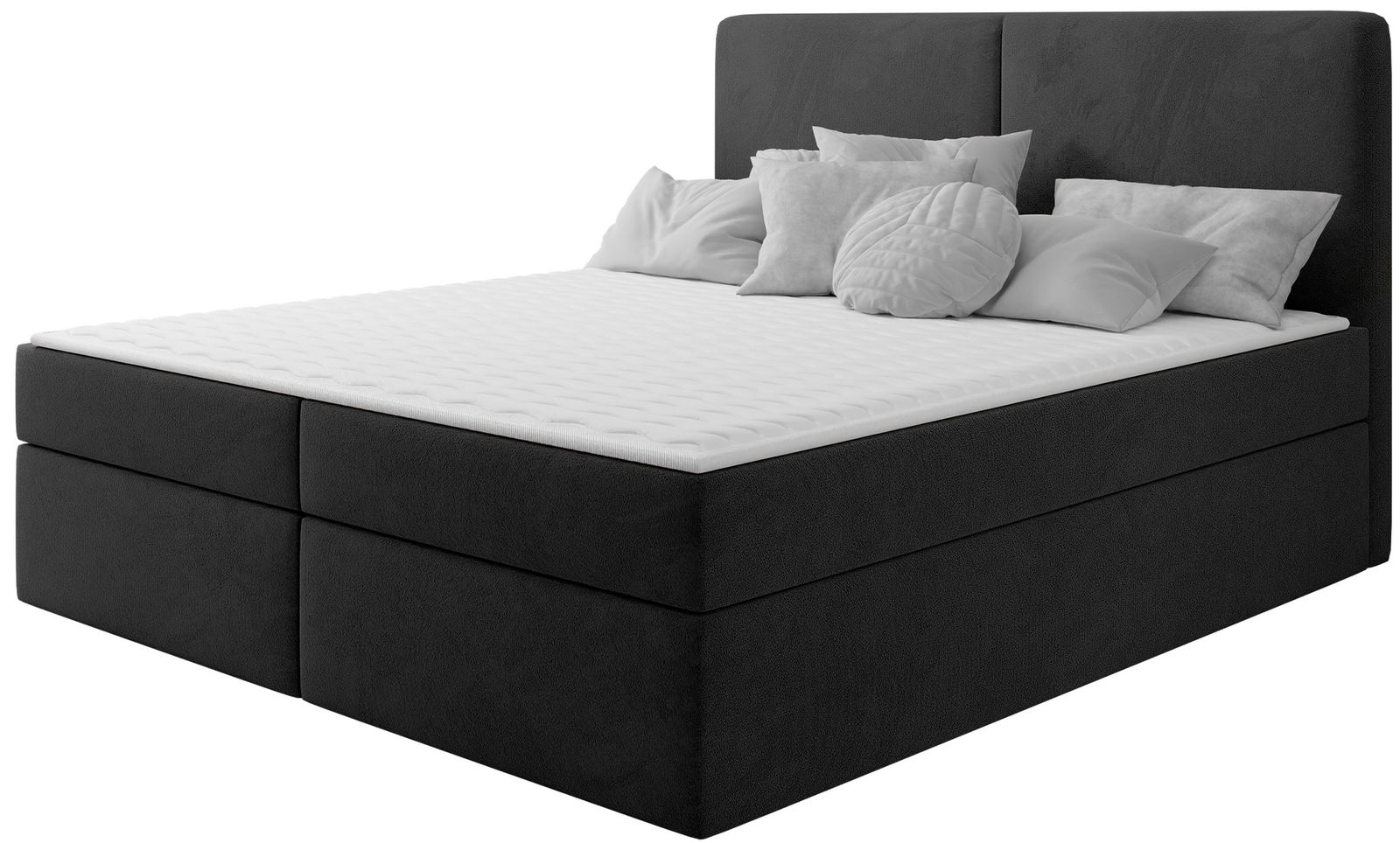 Επενδυμένο κρεβάτι Claire με στρώμα και ανώστρωμα-Mauro-140 x 200 1