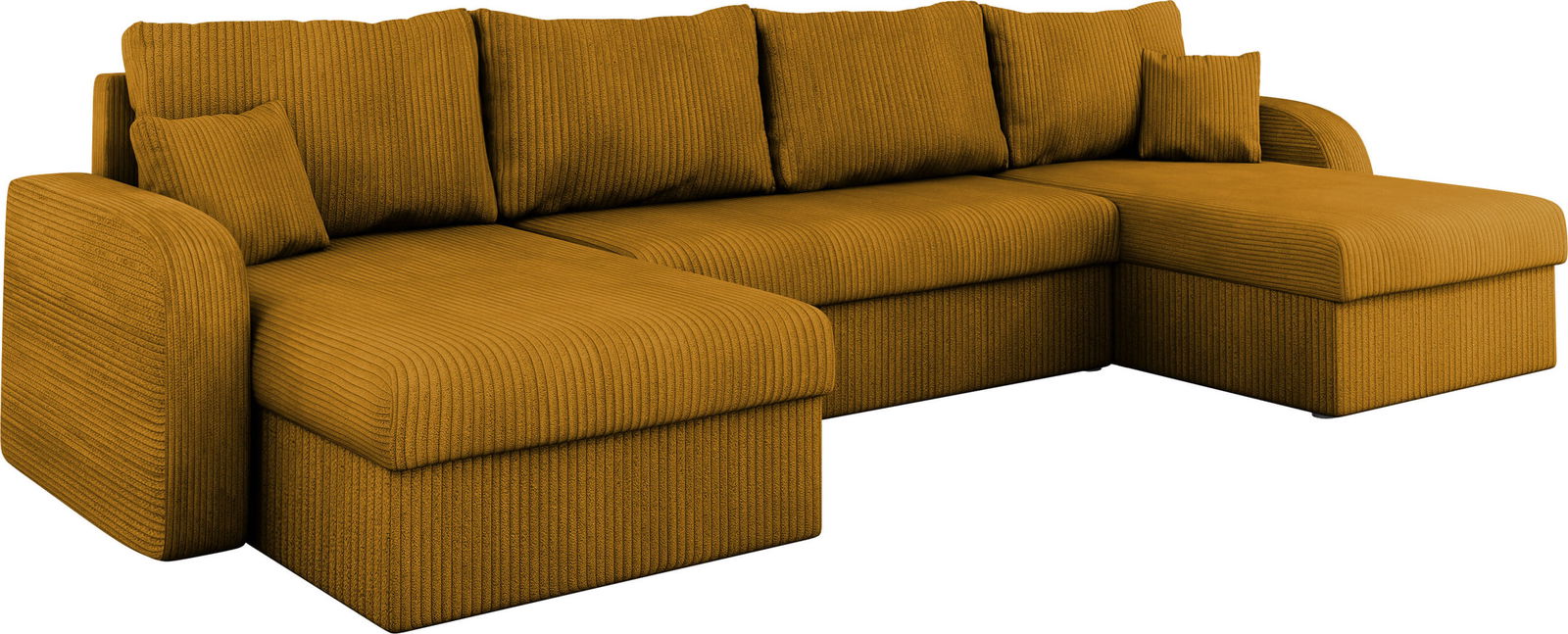 Γωνιακός καναπές Kris U-Portokali 1