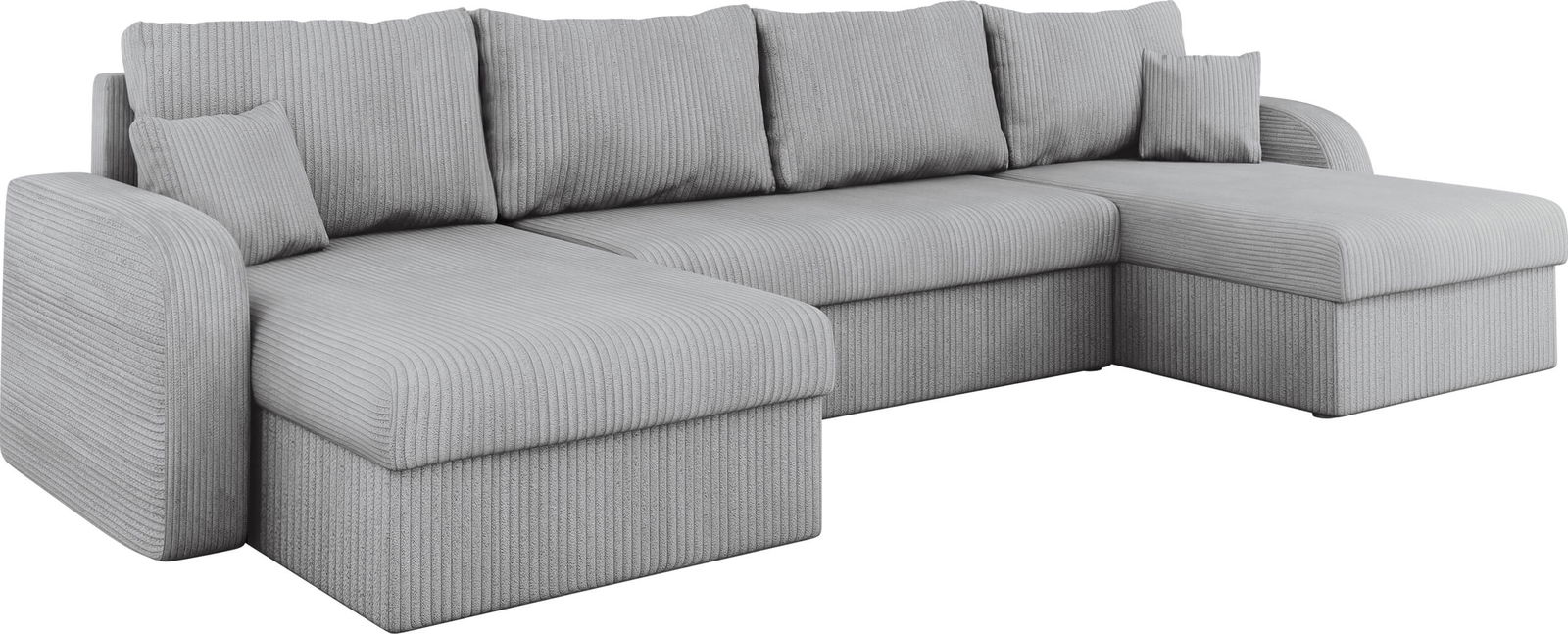 Γωνιακός καναπές Kris U-Gkri Anoixto 1