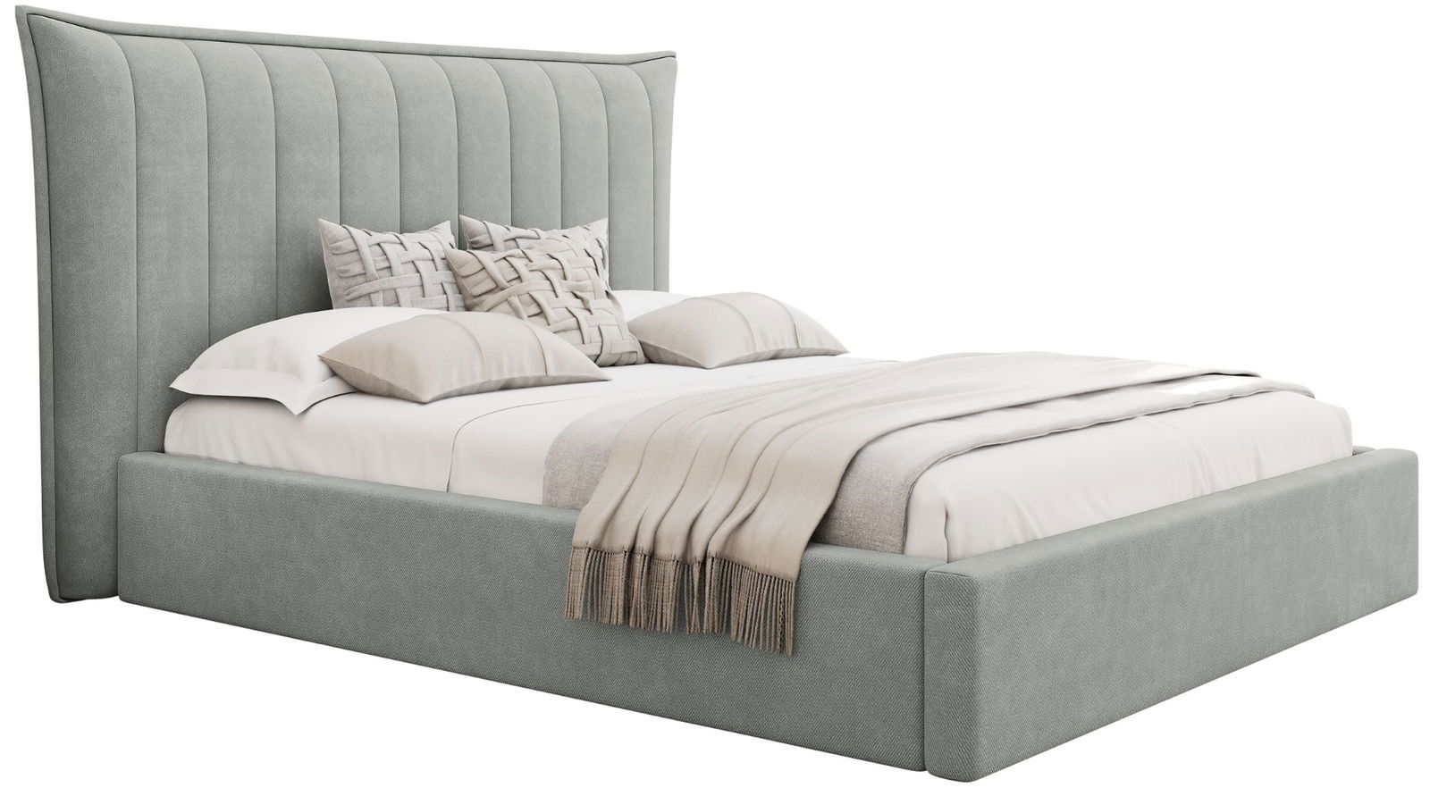 Επενδυμένο κρεβάτι Lilkus-Gkri Anoixto-140 x 200 1